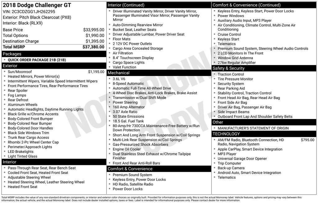 Used 2018 Dodge Challenger GT image 47