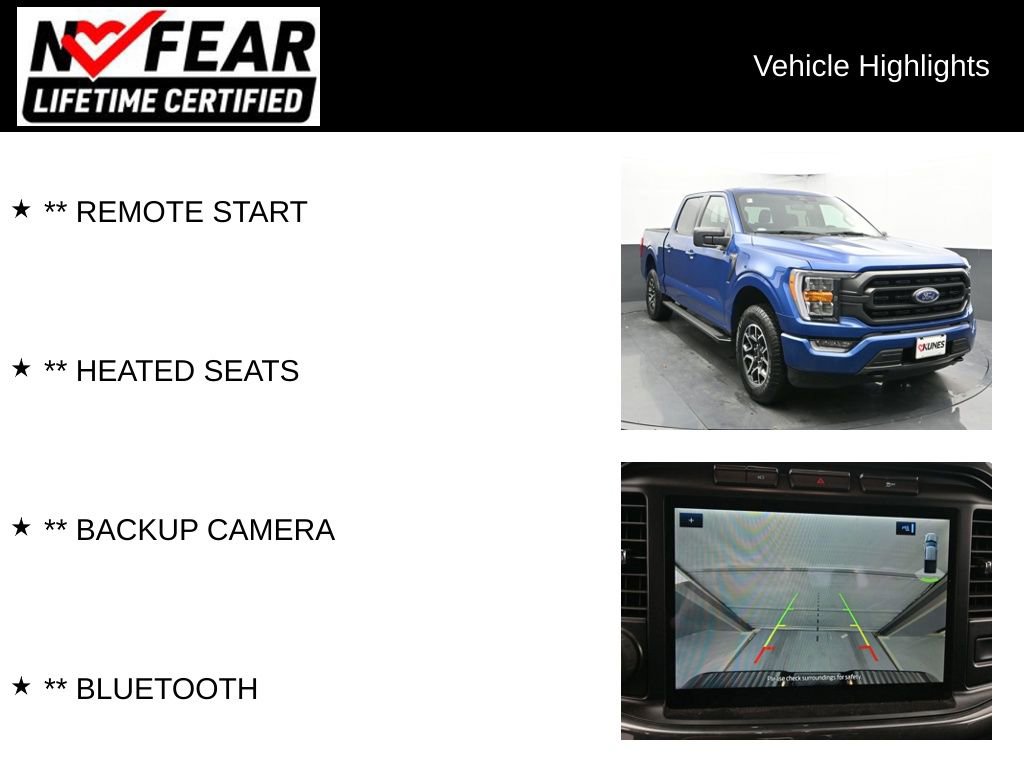 Used 2022 Ford F150 XLT w/ Equipment Group 302A High image 2