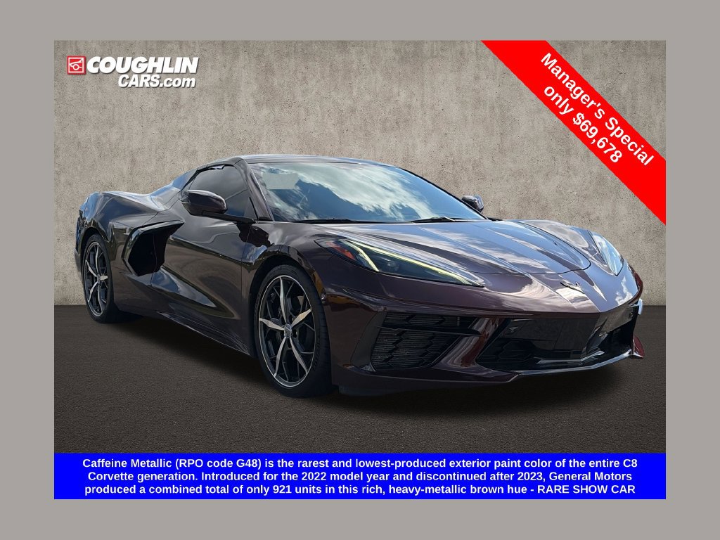 Used 2022 Chevrolet Corvette Stingray Premium Conv w/ 3LT