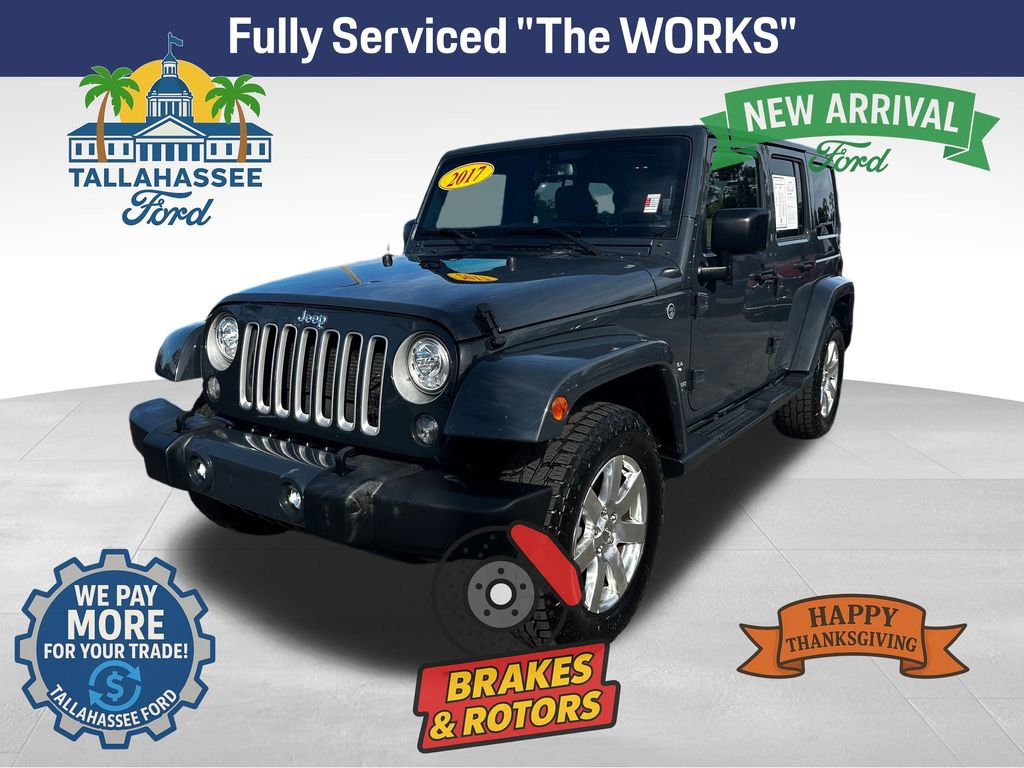 Used 2017 Jeep Wrangler Unlimited Sahara w/ Connectivity Group