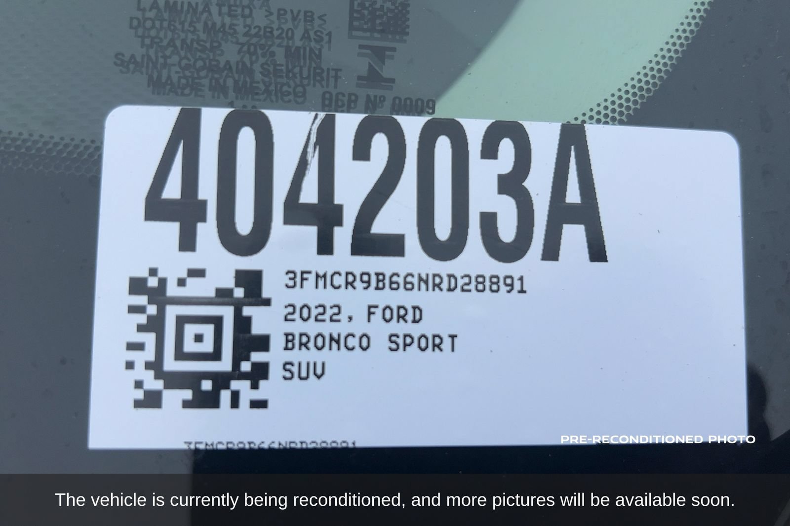 Used 2022 Ford Bronco Sport Big Bend w/ Convenience Package AWD/4WD image 19