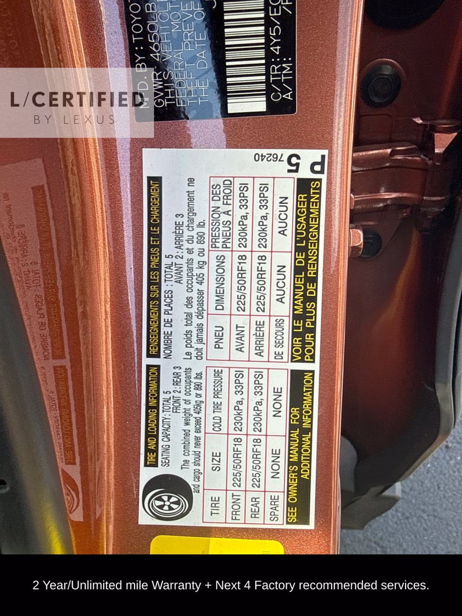 Used 2026 Lexus UX 300h FWD w/ Cold Area Package image 16