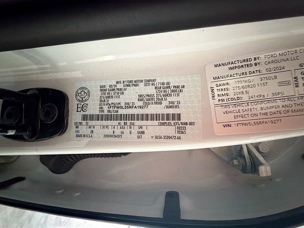 Used 2024 Ford F150 Lariat w/ Equipment Group 502A High AWD/4WD image 31