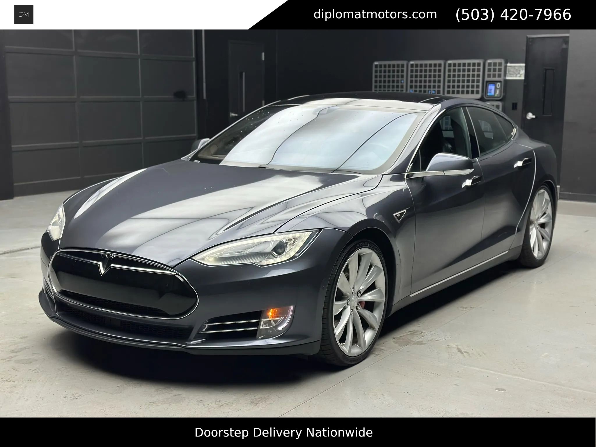 Used 2015 Tesla Model S P85D image 1