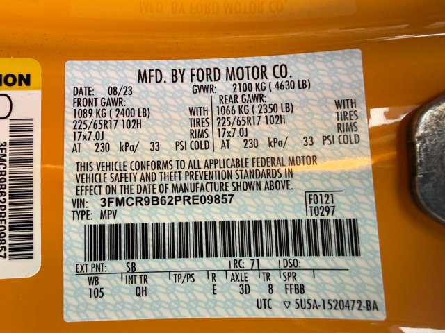 Certified 2023 Ford Bronco Sport Big Bend w/ Convenience Package AWD/4WD image 42