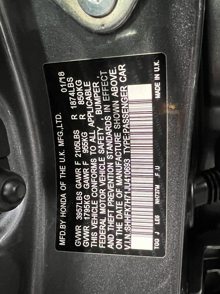 Used 2018 Honda Civic EX-L image 41