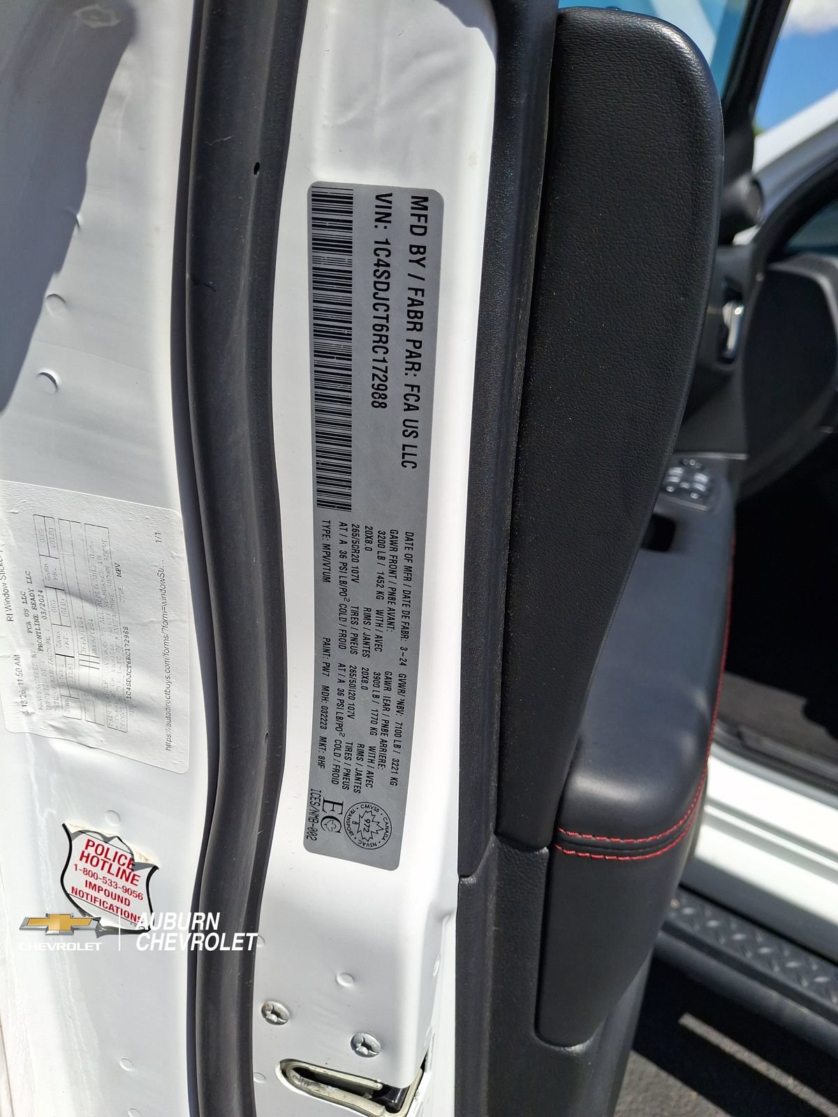 Used 2024 Dodge Durango R/T AWD/4WD image 30