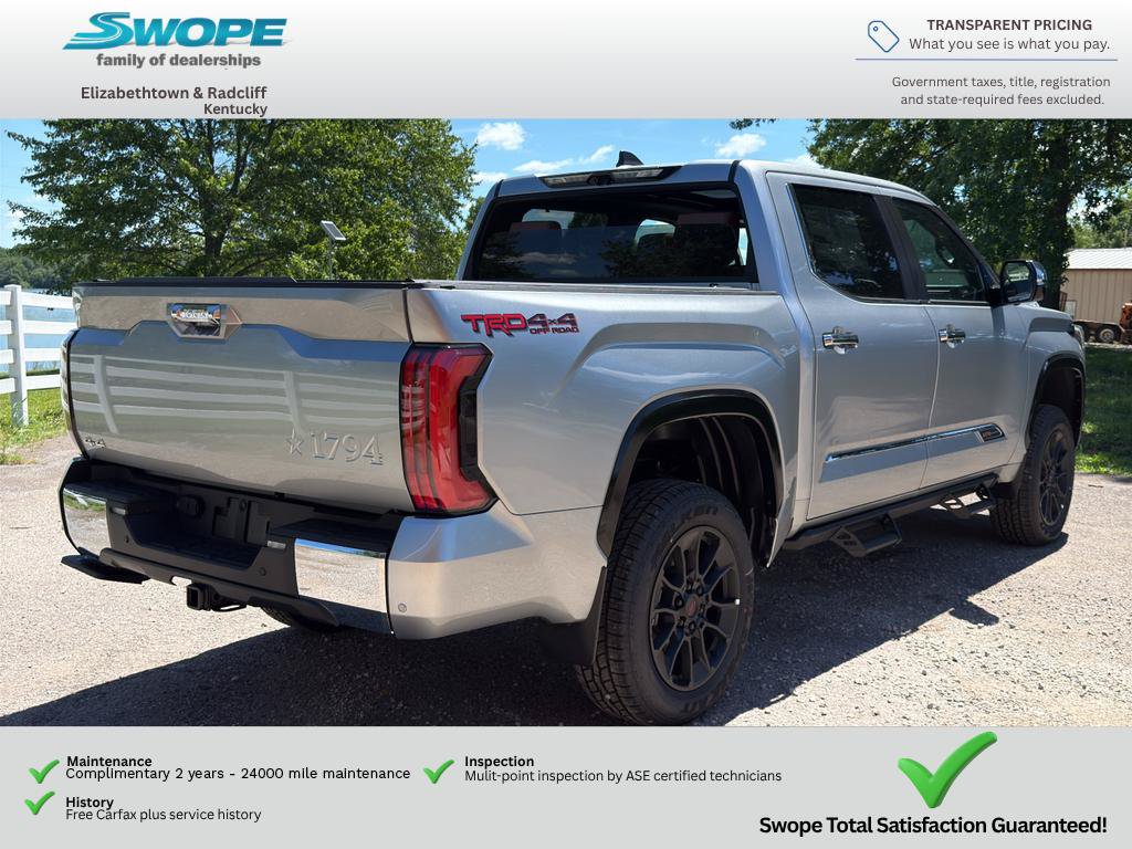 New 2026 Toyota Tundra 1794 Edition AWD/4WD image 3
