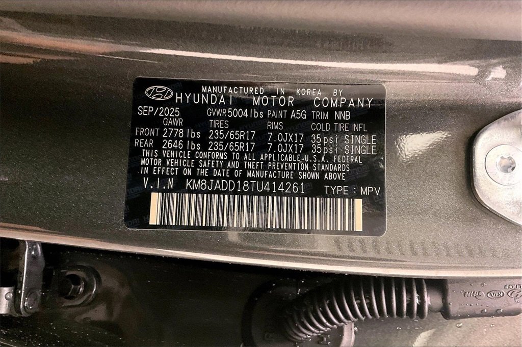 New 2026 Hyundai Tucson Blue SE w/ Tow & Go Package image 13