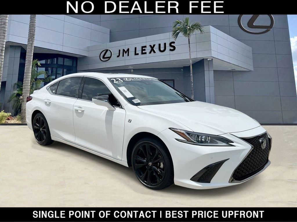 Certified 2023 Lexus ES 350 F Sport w/ Accessory Package (Z2) FWD image 1