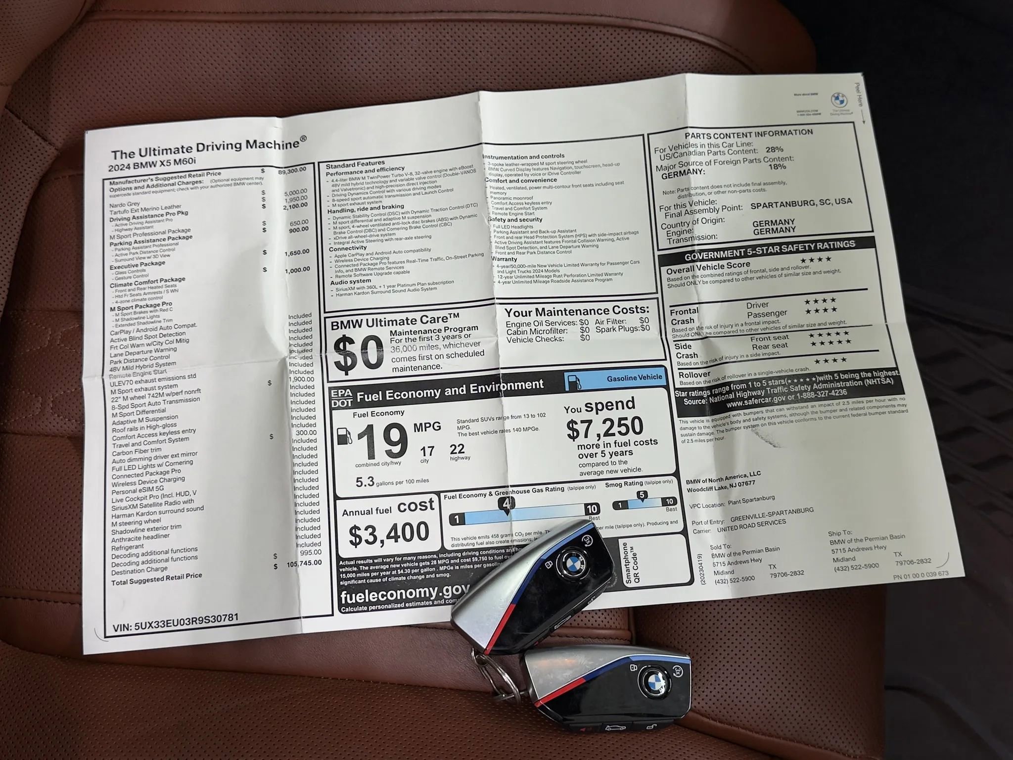 Used 2024 BMW X5 M60i image 4