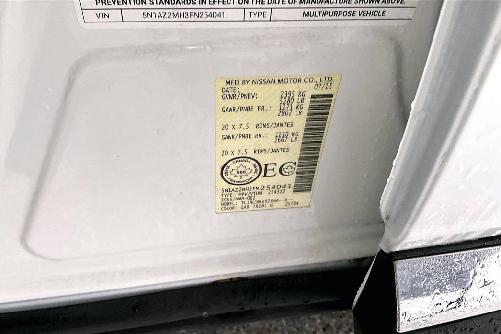Used 2015 Nissan Murano S AWD/4WD image 18
