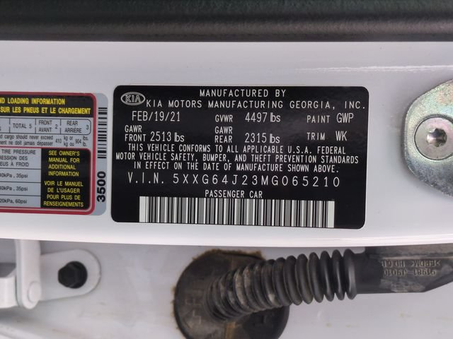 Certified 2021 Kia K5 GT-Line AWD/4WD image 35