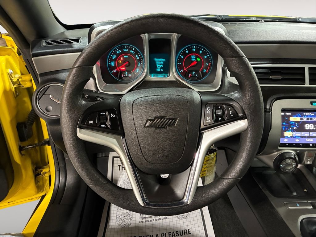 Used 2014 Chevrolet Camaro LS w/ Black Rally Stripe Package RWD image 12