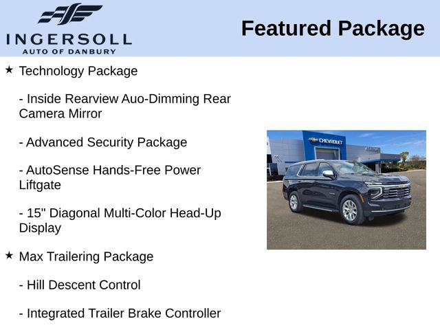 Used 2025 Chevrolet Tahoe Premier AWD/4WD image 15