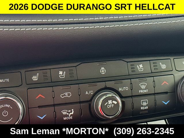 New 2026 Dodge Durango SRT Hellcat w/ Trailer Tow Group IV image 20