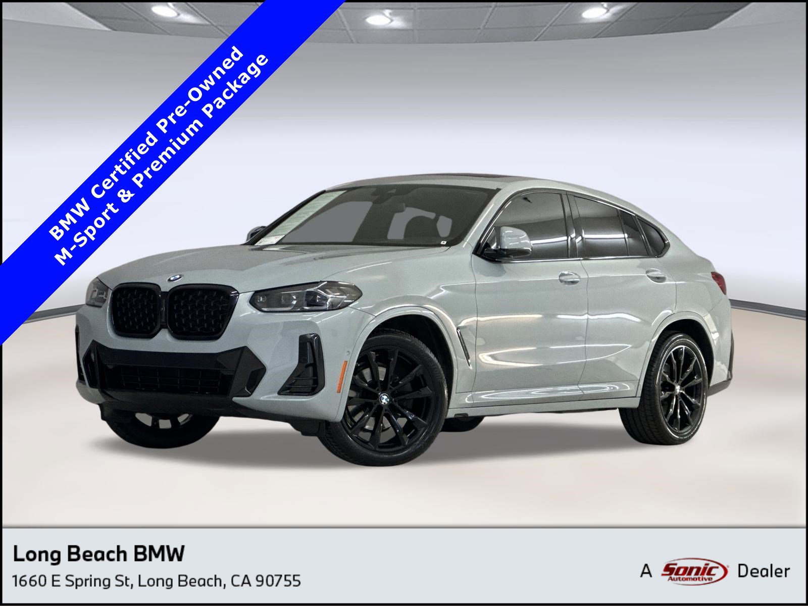 Certified 2025 BMW X4 xDrive30i w/ Premium Package