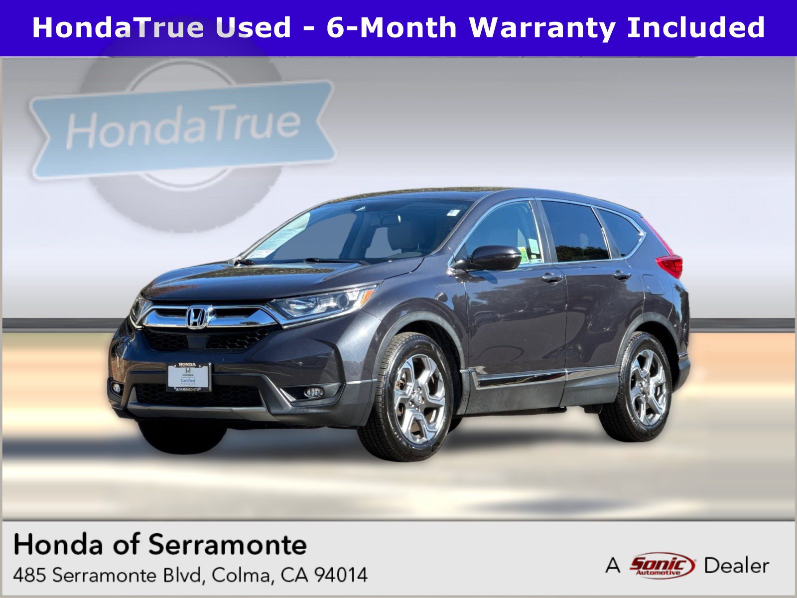 Certified 2019 Honda CR-V EX-L