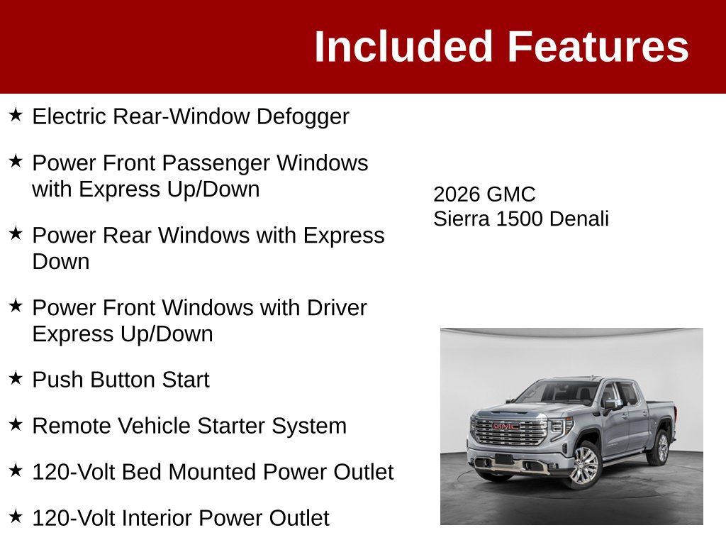 Used 2026 GMC Sierra 1500 Denali AWD/4WD image 4