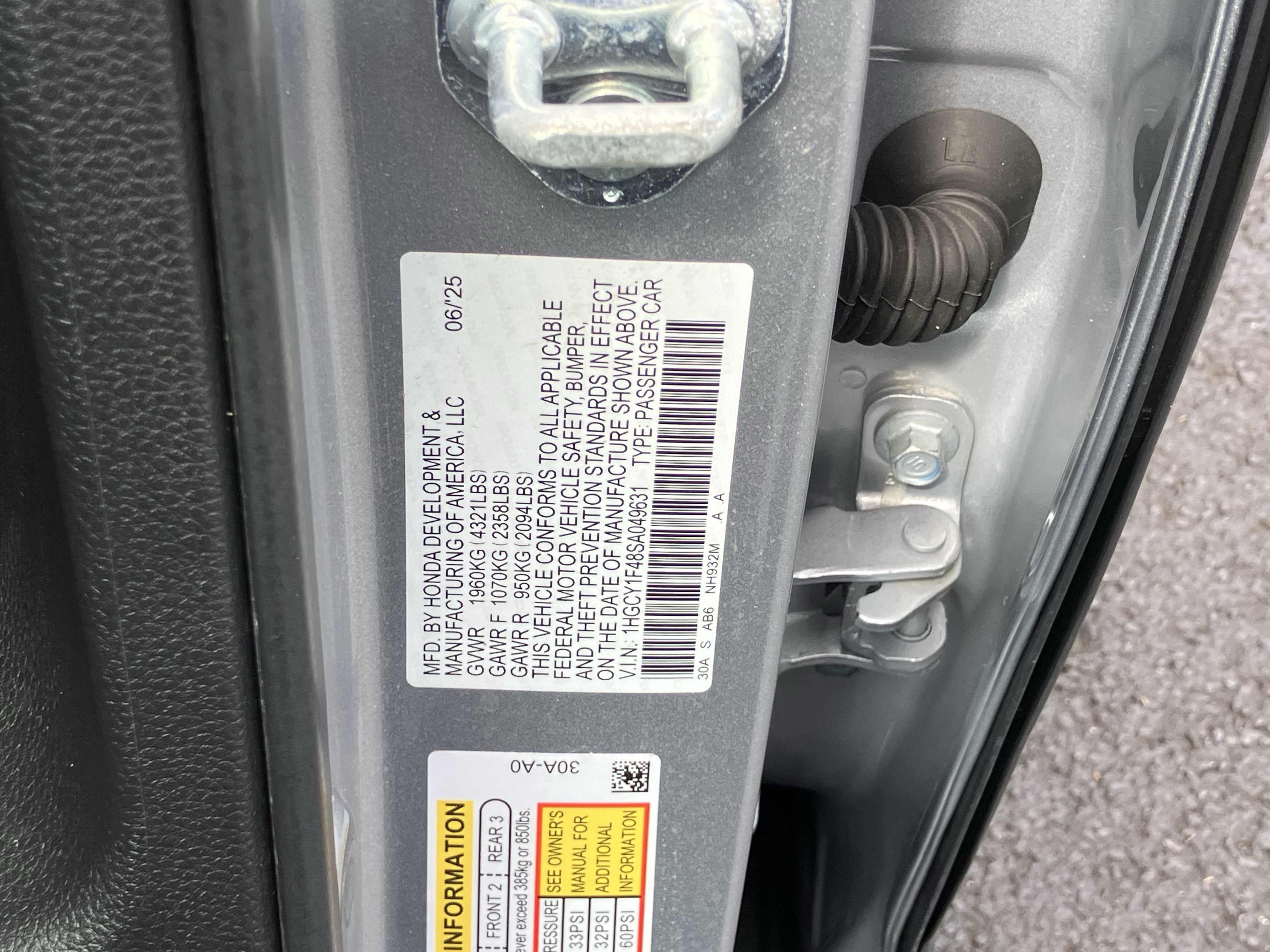 Used 2025 Honda Accord SE image 30