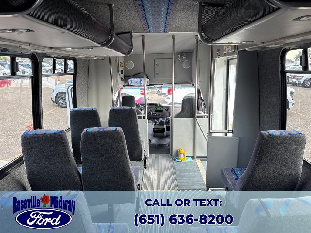 Used 2015 Ford E-450 and Econoline 450 Super Duty w/ Shuttle Bus Prep Package RWD image 16