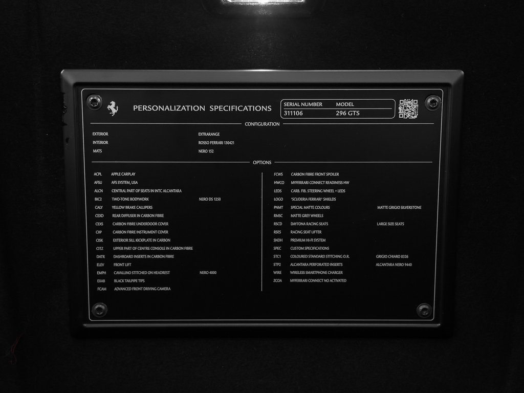 Certified 2024 Ferrari 296 GTS image 17