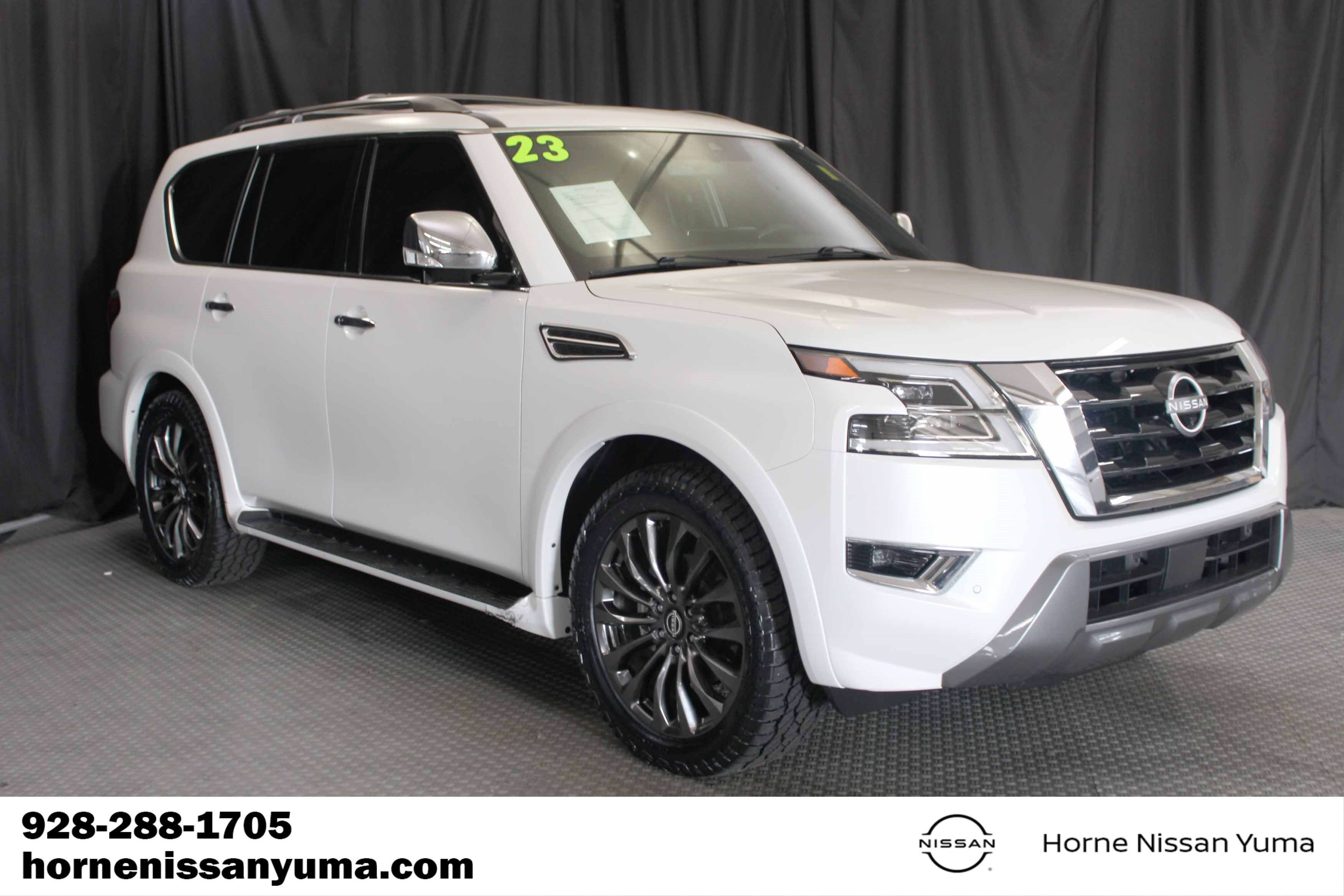 Certified 2023 Nissan Armada Platinum w/ Cargo Package