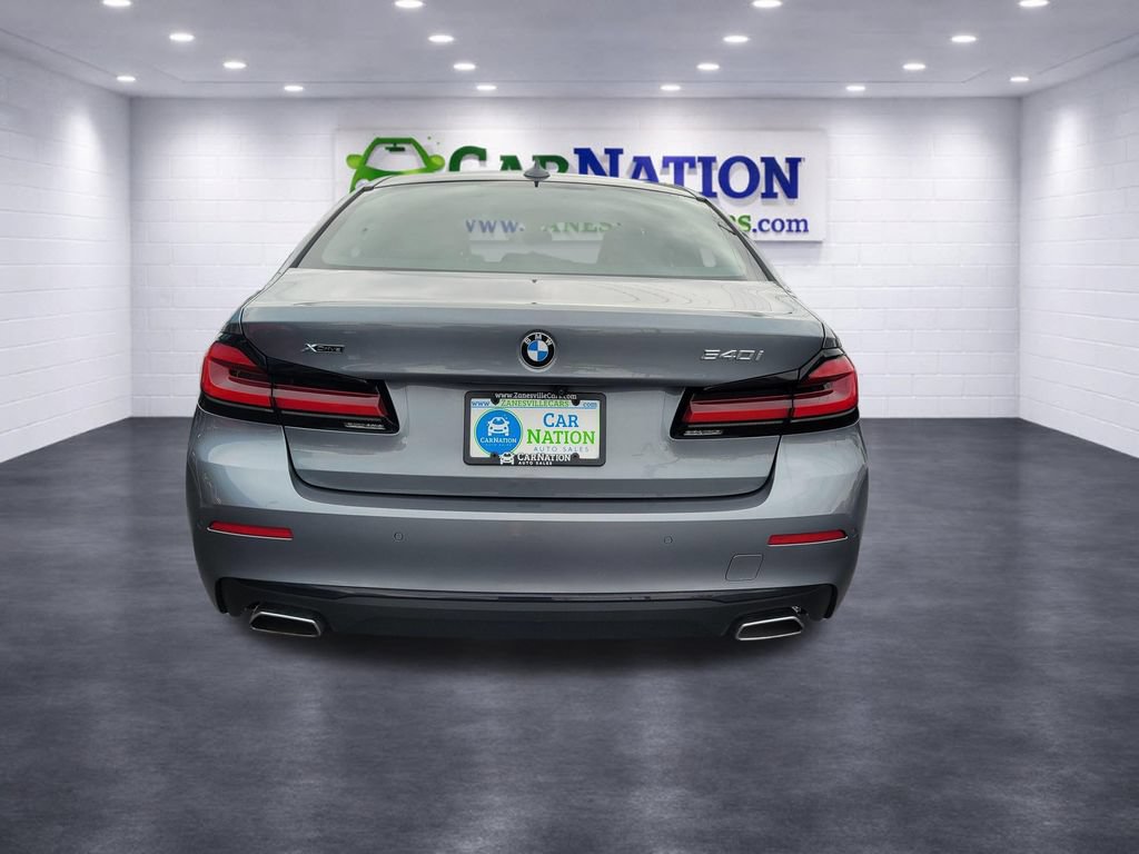 Used 2021 BMW 540i xDrive w/ Convenience Package AWD/4WD image 4