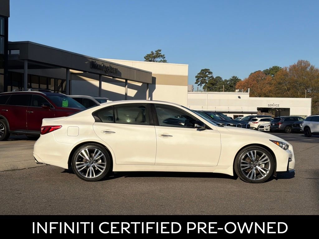 Certified 2024 INFINITI Q50 Sensory image 14
