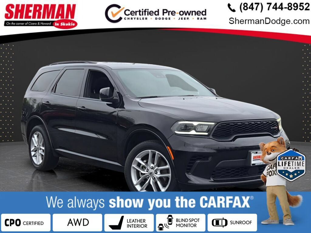 Certified 2024 Dodge Durango GT
