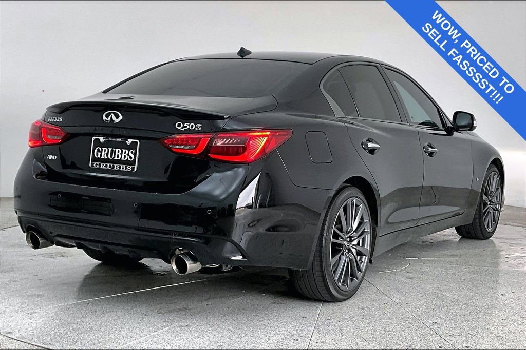 Used 2022 INFINITI Q50 Red Sport 400 image 2