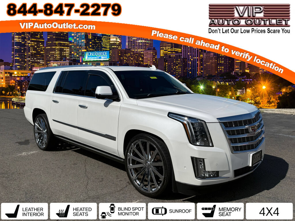 Used 2018 Cadillac Escalade ESV Premium Luxury w/ LPO, Radiant Package