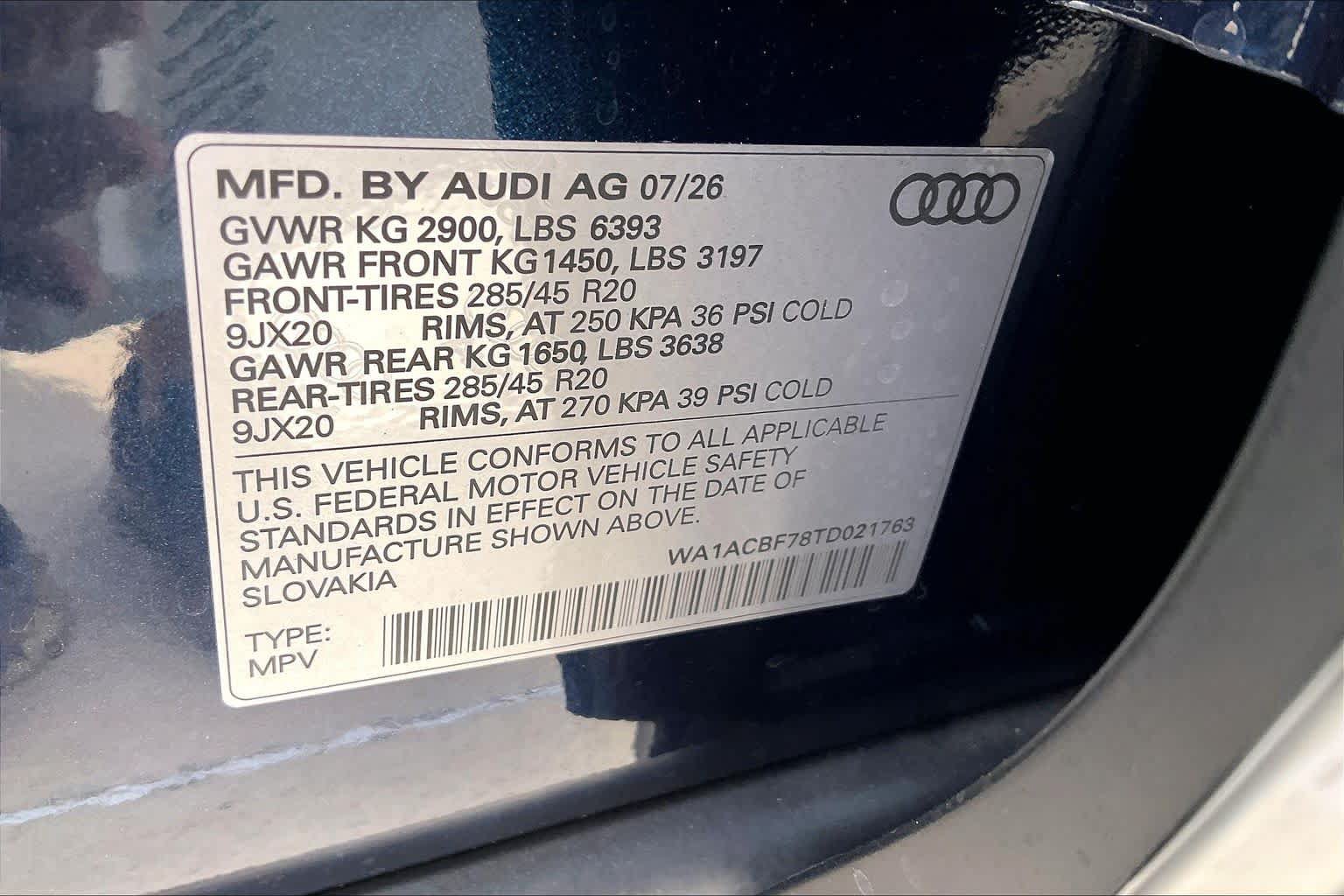 New 2026 Audi Q7 2.0T Premium AWD/4WD image 20