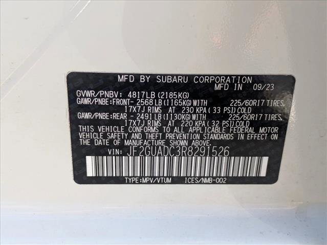 Used 2024 Subaru Crosstrek 2.0i Premium w/ Popular Package #4 AWD/4WD image 23