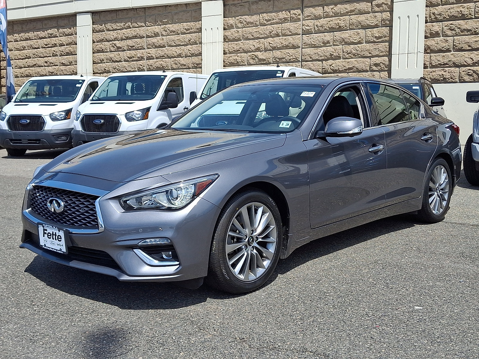 Certified 2023 INFINITI Q50 Luxe w/ Cargo Package AWD/4WD image 1