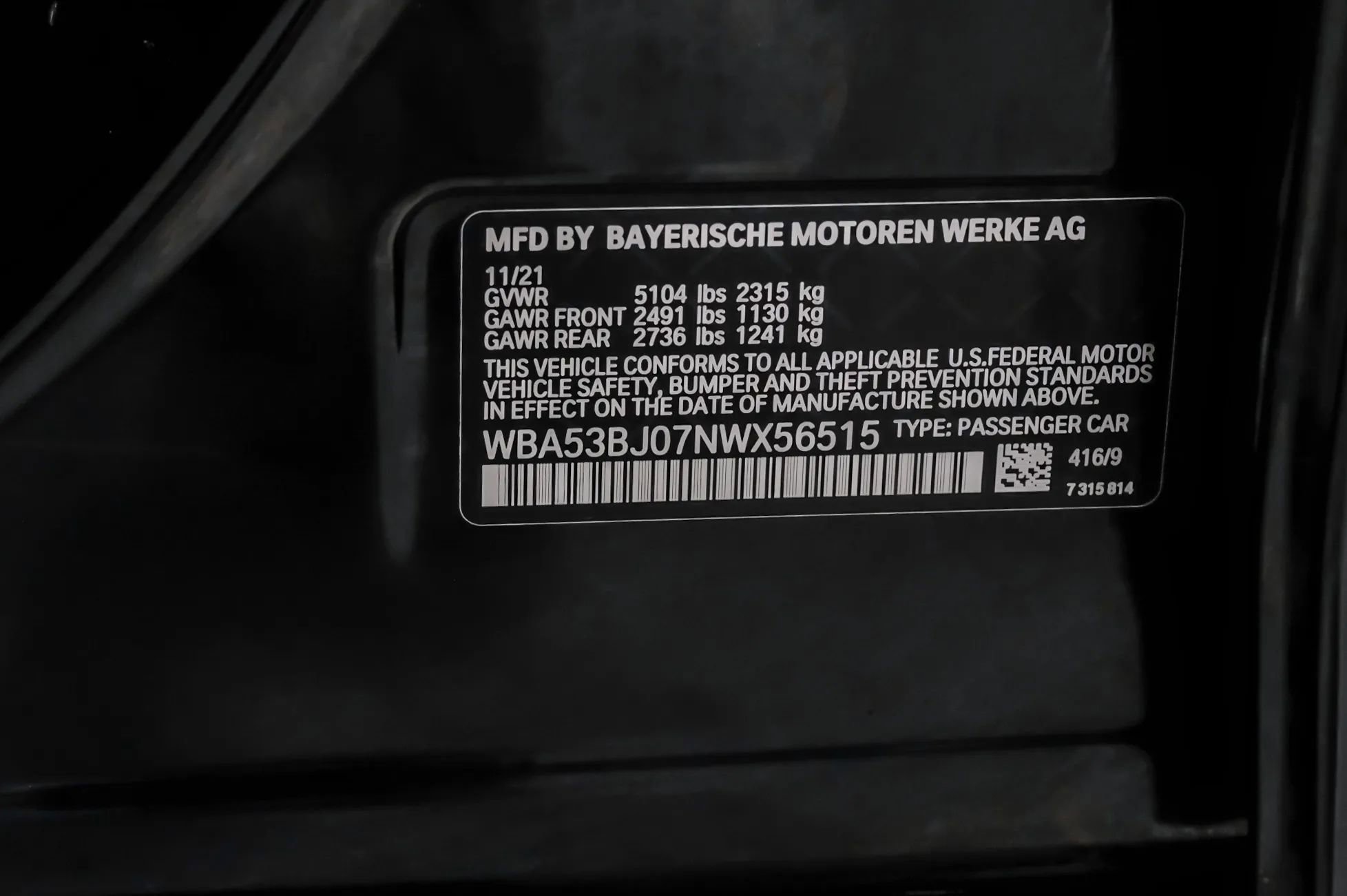 Used 2022 BMW 540i w/ M Sport Package RWD image 71