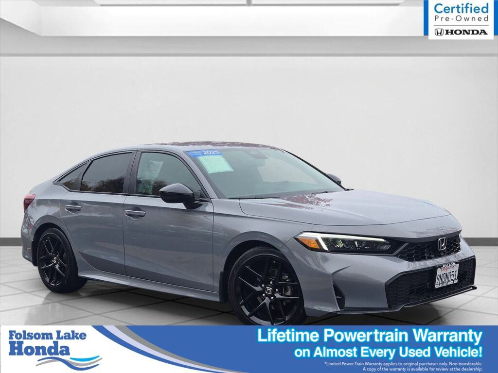 Certified 2025 Honda Civic Sport