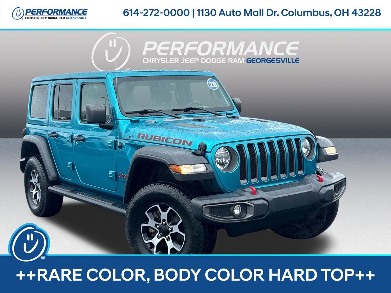 Used 2020 Jeep Wrangler Unlimited Rubicon w/ Safety Group AWD/4WD image 1