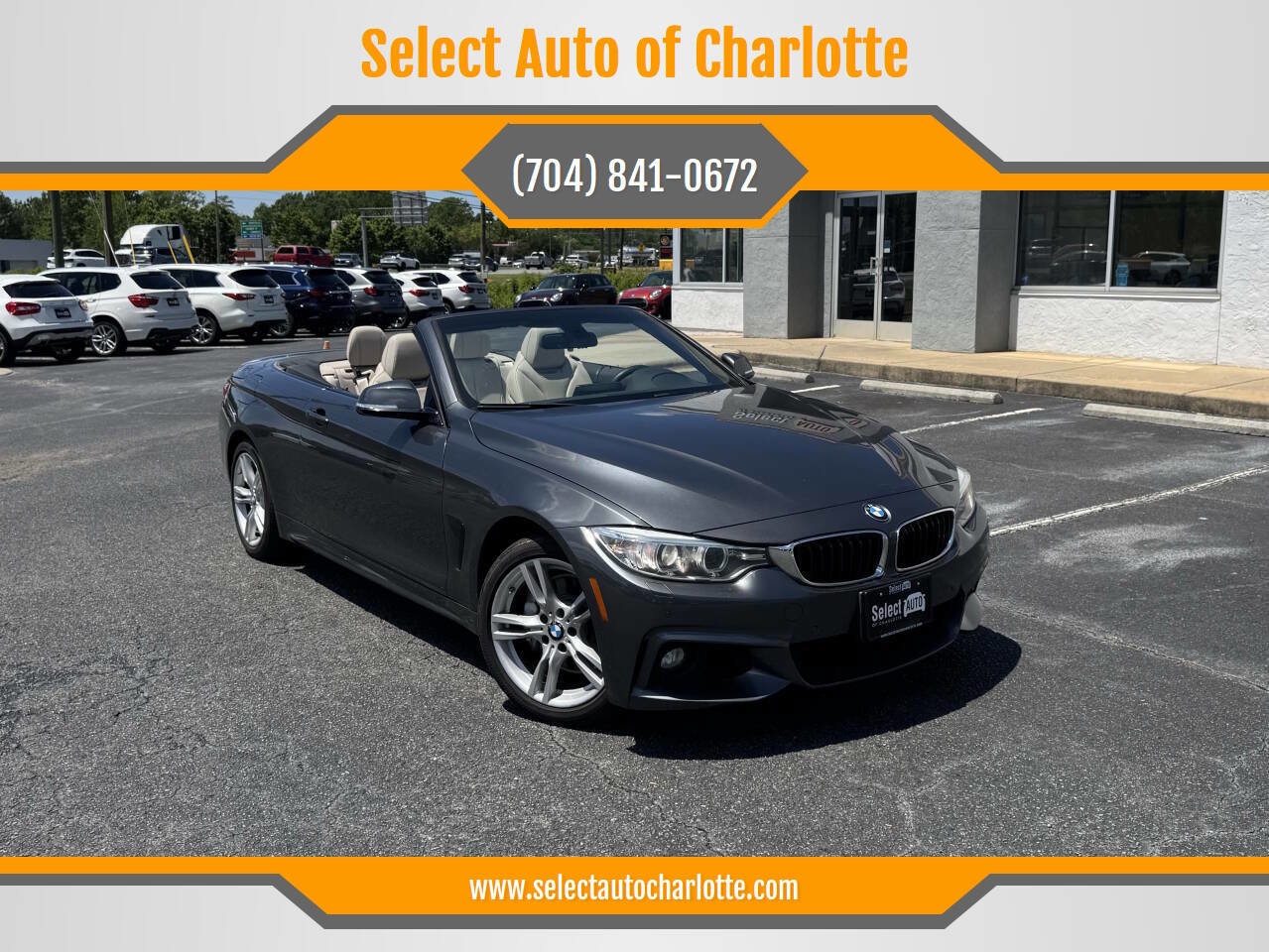 Used 2015 BMW 435i xDrive Convertible AWD/4WD image 1