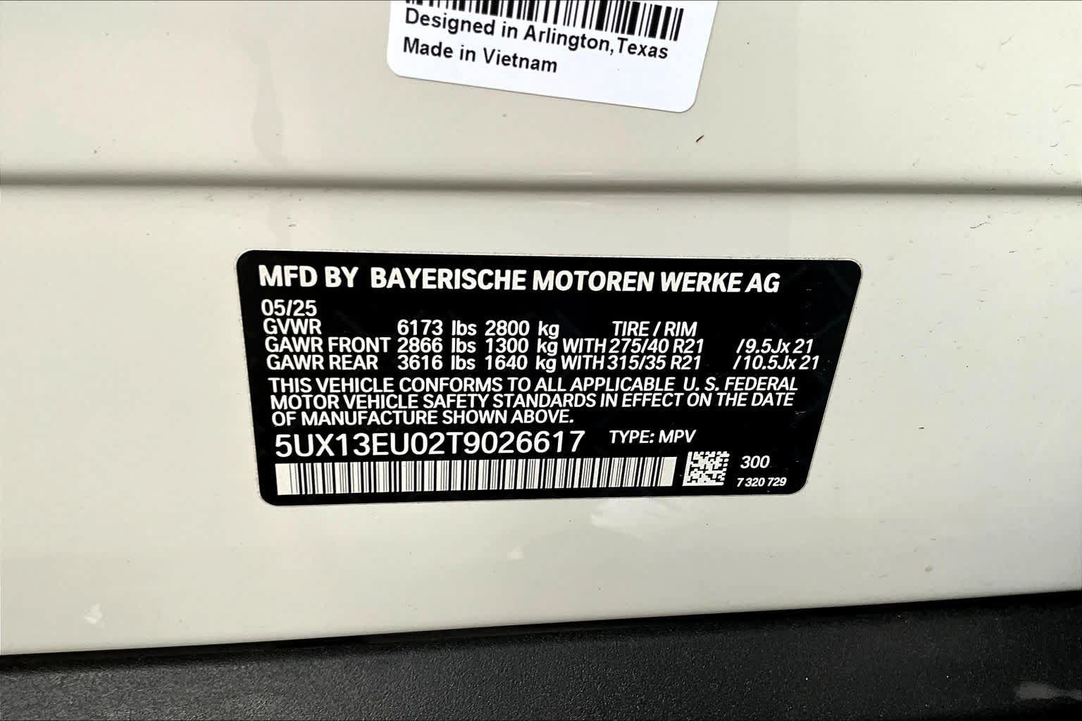 Used 2026 BMW X5 sDrive40i w/ Climate Comfort Package RWD image 45