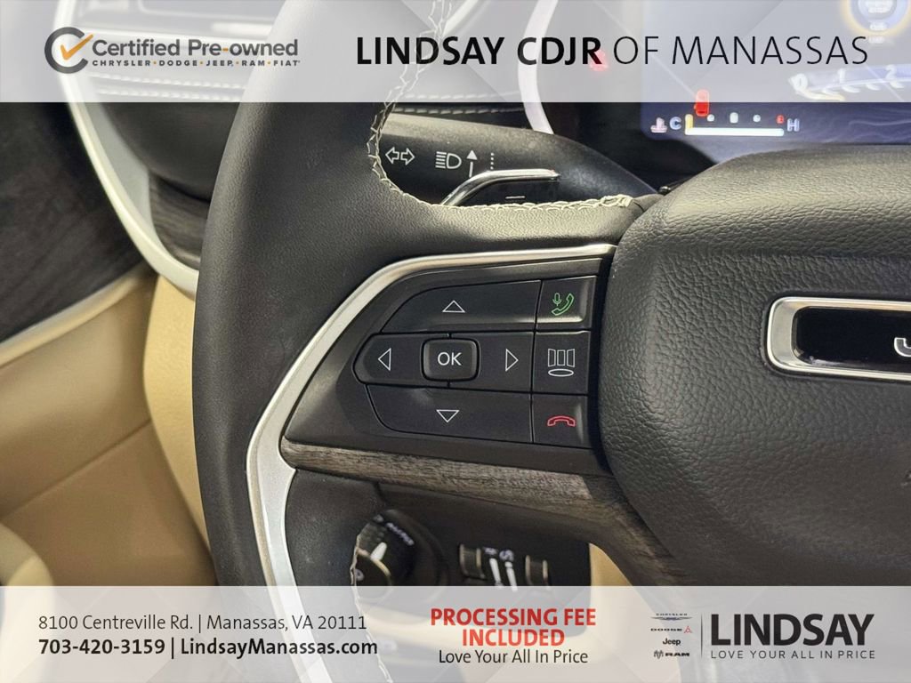 Certified 2025 Jeep Grand Cherokee L Limited w/ Luxury Tech Group II AWD/4WD image 33