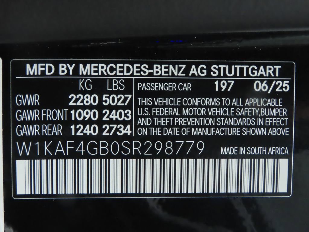 New 2025 Mercedes-Benz C 300 Sedan image 35