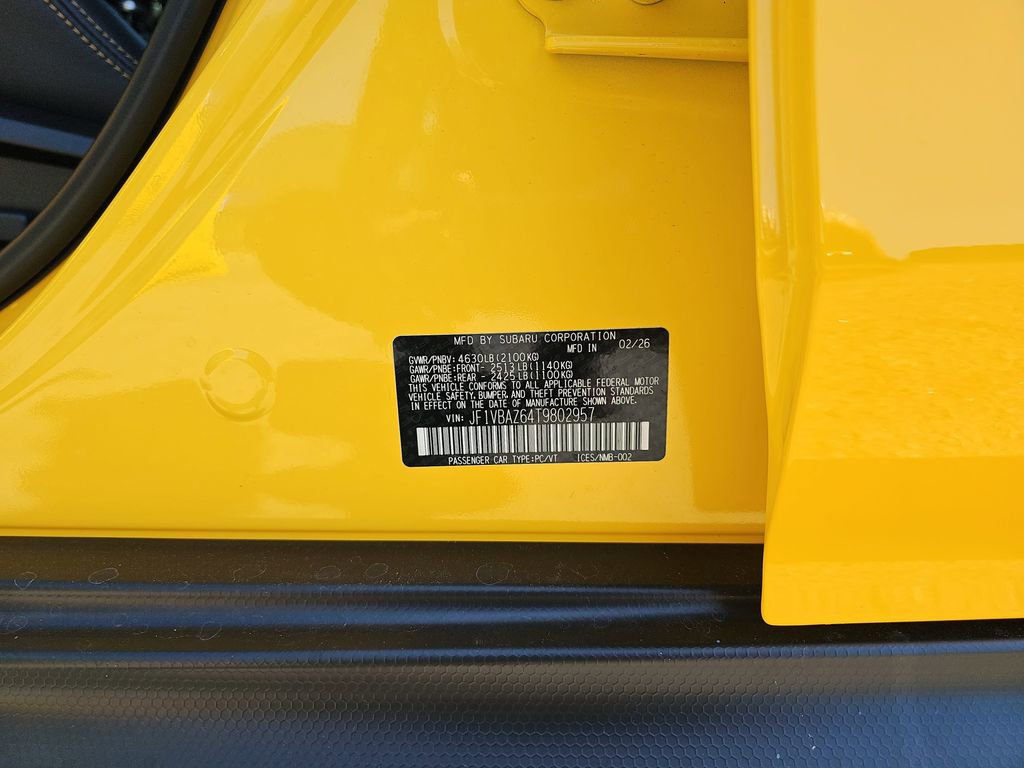 New 2026 Subaru WRX tS AWD/4WD image 37