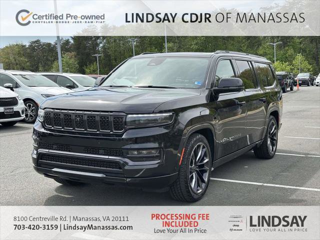 Certified 2024 Jeep Grand Wagoneer L Series II w/ Quick Order Packagew 28T image 5