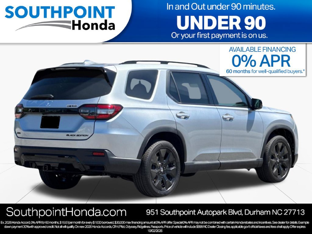 New 2026 Honda Pilot Black Edition image 3