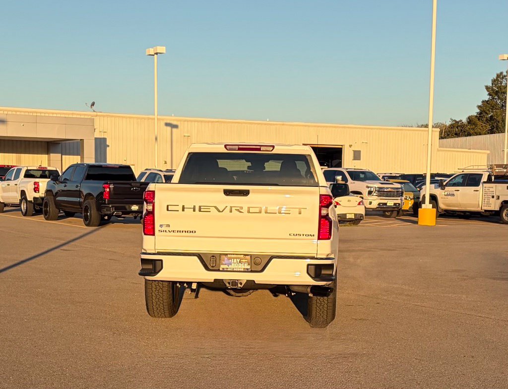 New 2026 Chevrolet Silverado 1500 Custom w/ Turbomax Blackout Package RWD image 4