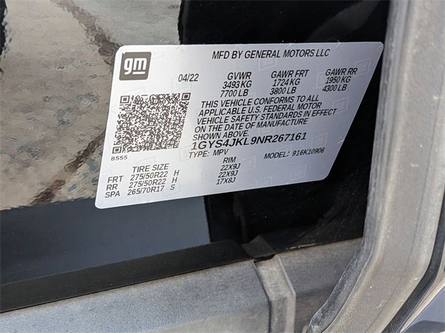 Used 2022 Cadillac Escalade ESV Luxury image 38