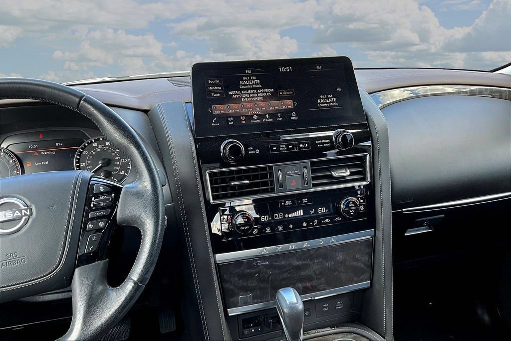 Used 2022 Nissan Armada Platinum w/ Captain's Chairs Package RWD image 9