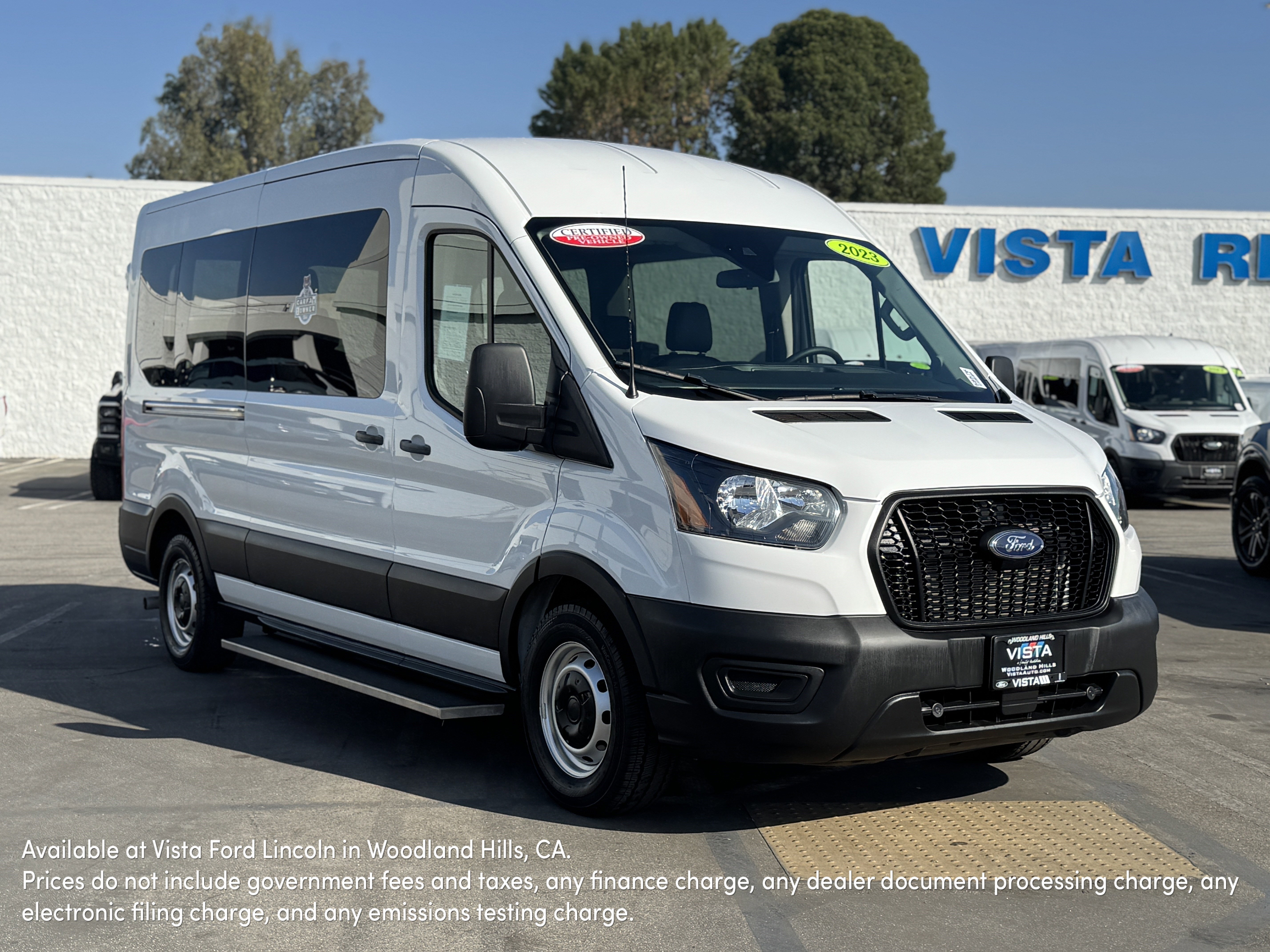 Certified 2023 Ford Transit 350 XL