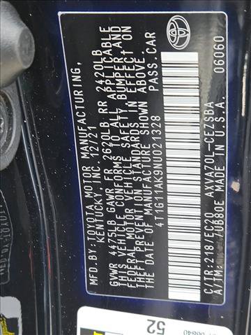 Used 2022 Toyota Camry SE w/ Carpet Mat Package (TMS) FWD image 27